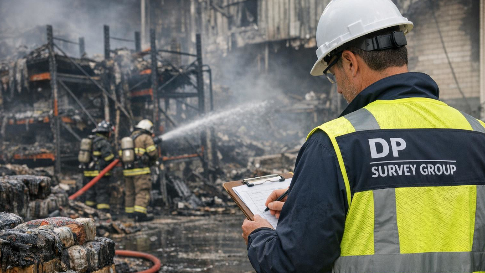 Warehouse Fire Response Protocol for Surveyors
